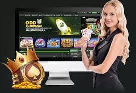 Pengguna membaca syarat bonus mobile